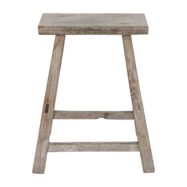 Foundry Select Solid Wood Accent Stool Wayfair